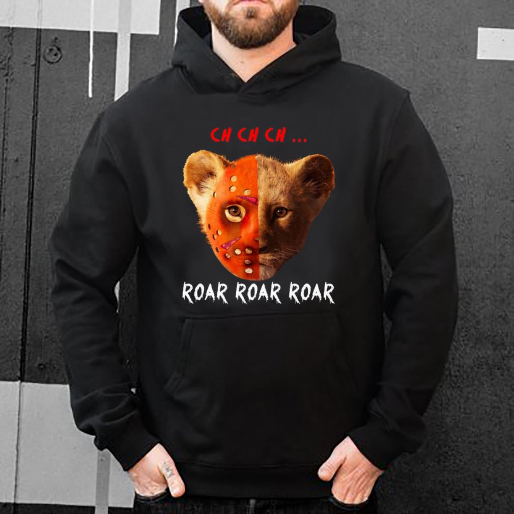 Top Jason Voorhees and Simba ch ch ch roar roar roar shirt