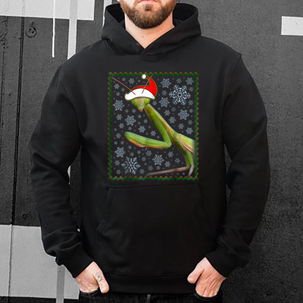 Top Praying Mantis Gift Christmas shirt