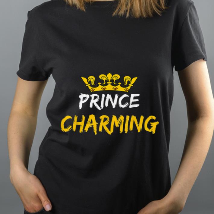 Top Prince Charming Halloween Costume Crown Gifts Tee shirt