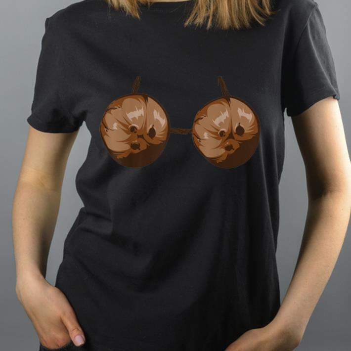 Top Summer Coconut Bra Halloween Costume Funny Outfit Gift shirt