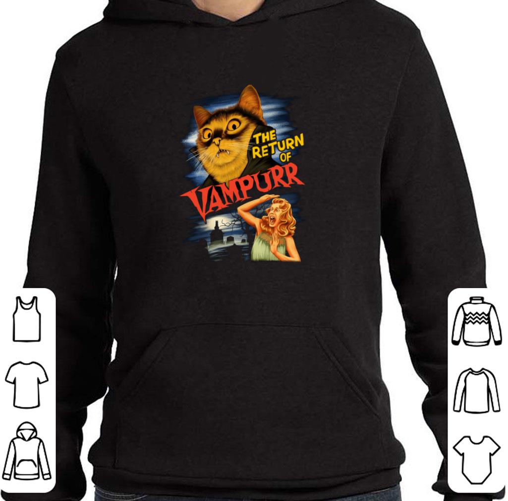 Top The Return Of Vampurr Cat Vampire shirt