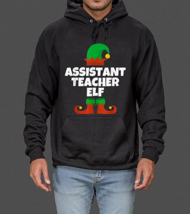Assistant Teacher Elf Christmas Funny sweater