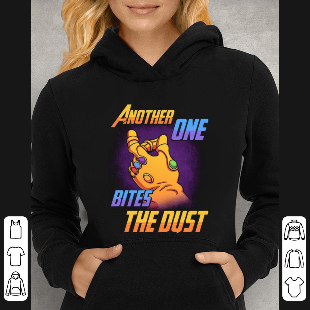 Awesome Another One Bites The Dust Thanos Infinity Gauntlet shirt