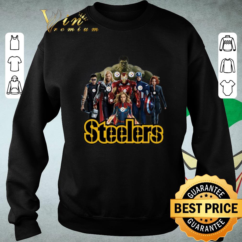 Awesome Avengers Endgame Pittsburgh Steelers shirt