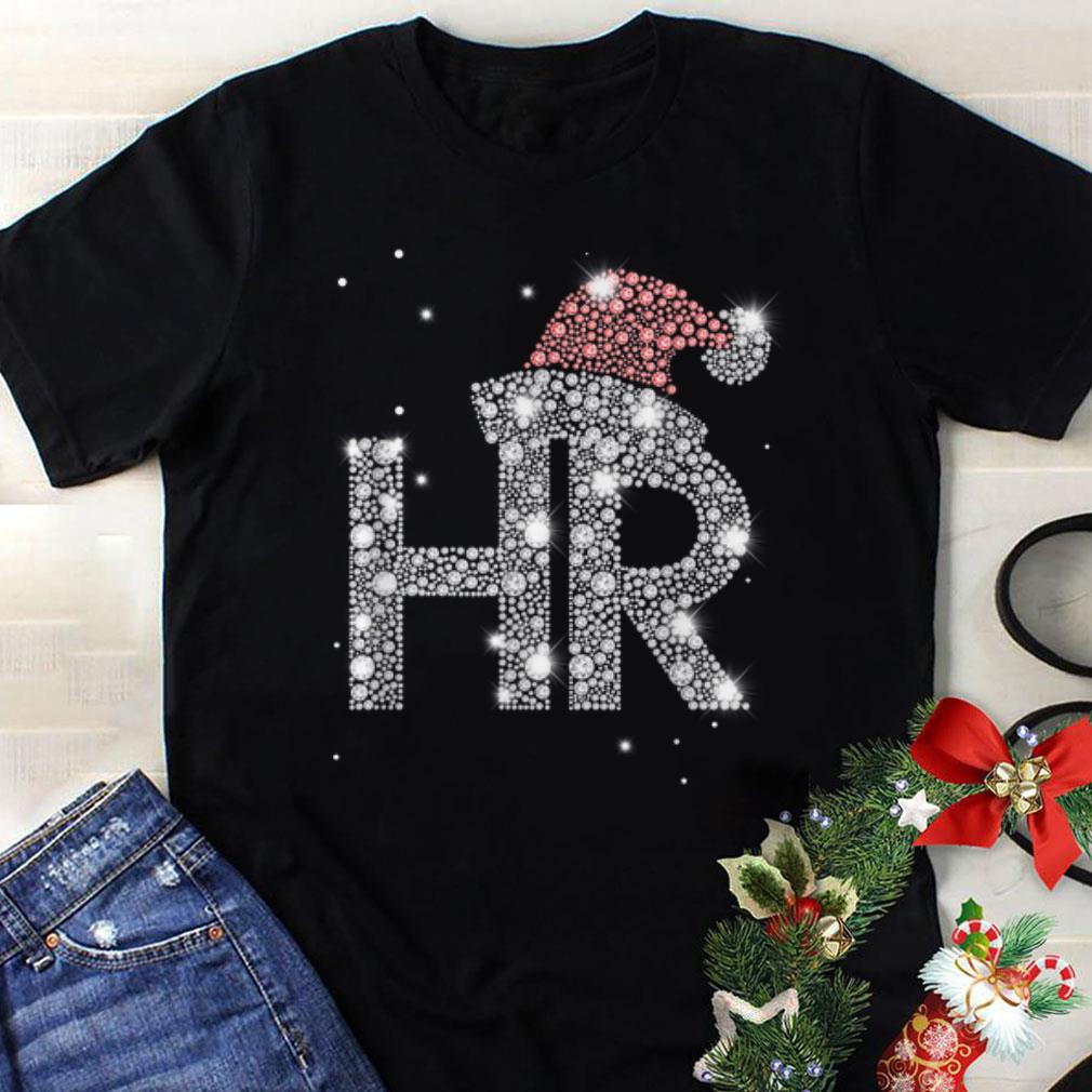 Awesome Christmas Human Resources HR Santa Hat shirt