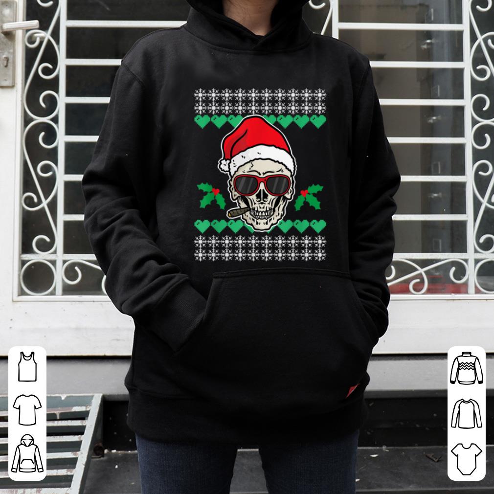Awesome Gothic Anti Xmas Skull I Christmas Gift shirt