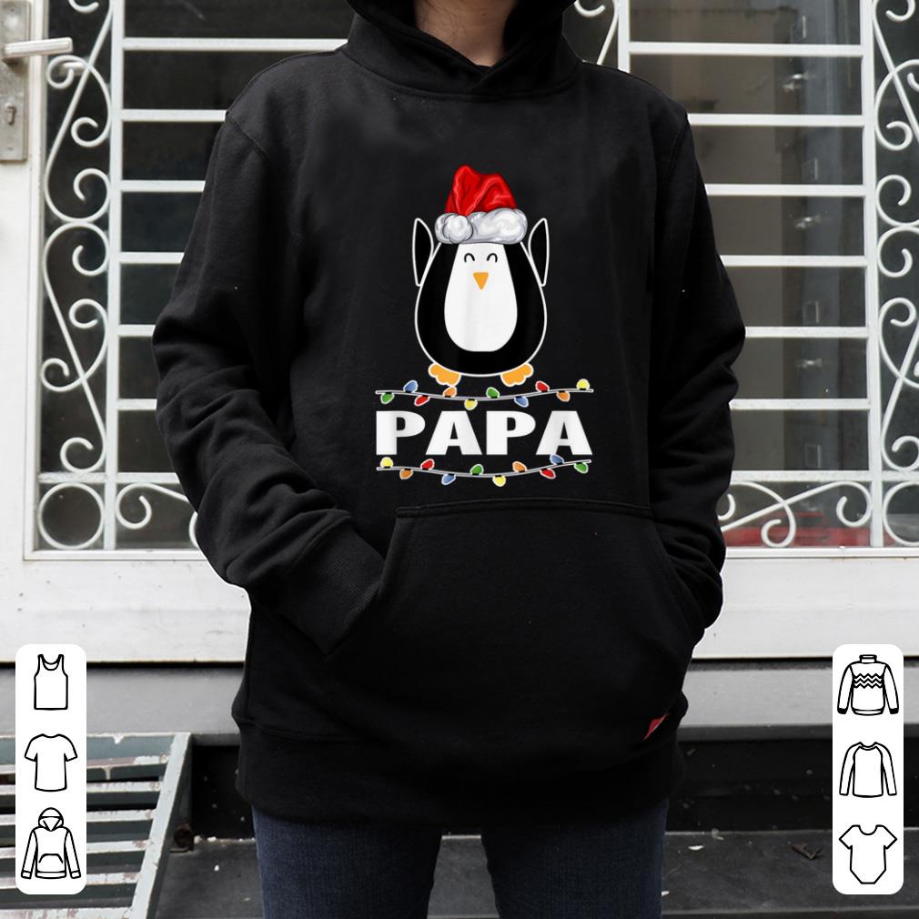 Awesome Santa Claus Penguin Papa Christmas Ugly Party Holiday sweater
