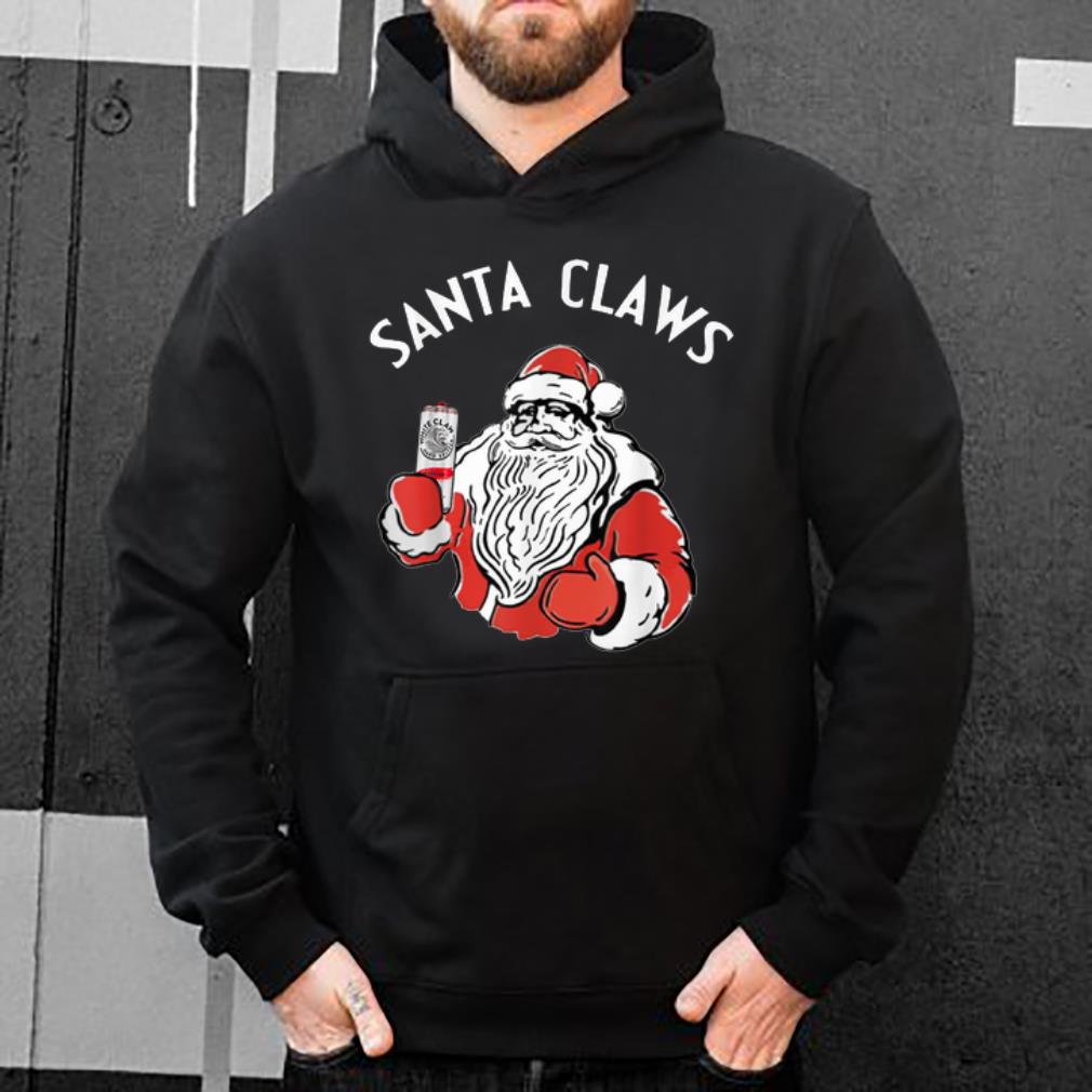 Awesome Santa Claws Christmas White Claw Hard Seltzer shirt