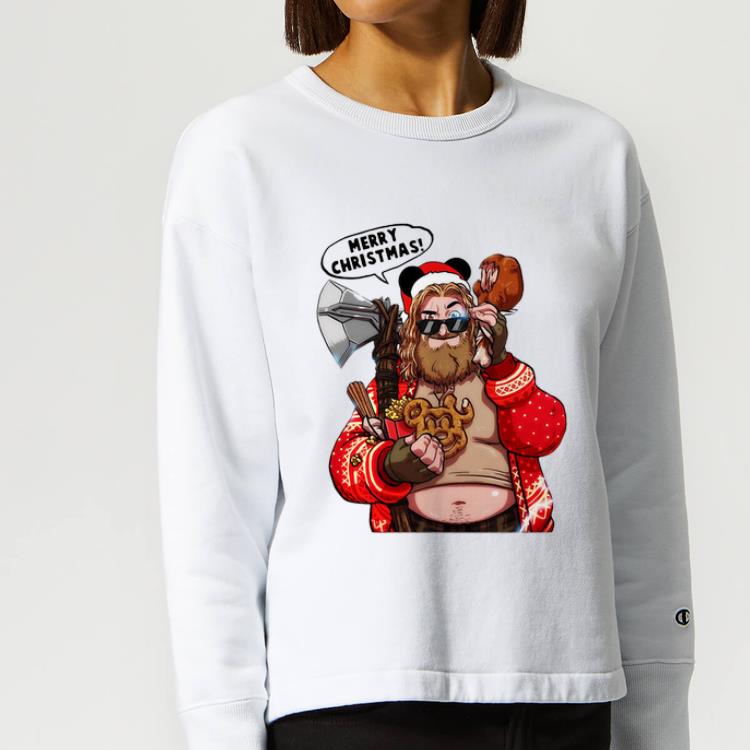 Awesome Thor Santa Merry Christmas The Big Lebowski shirt