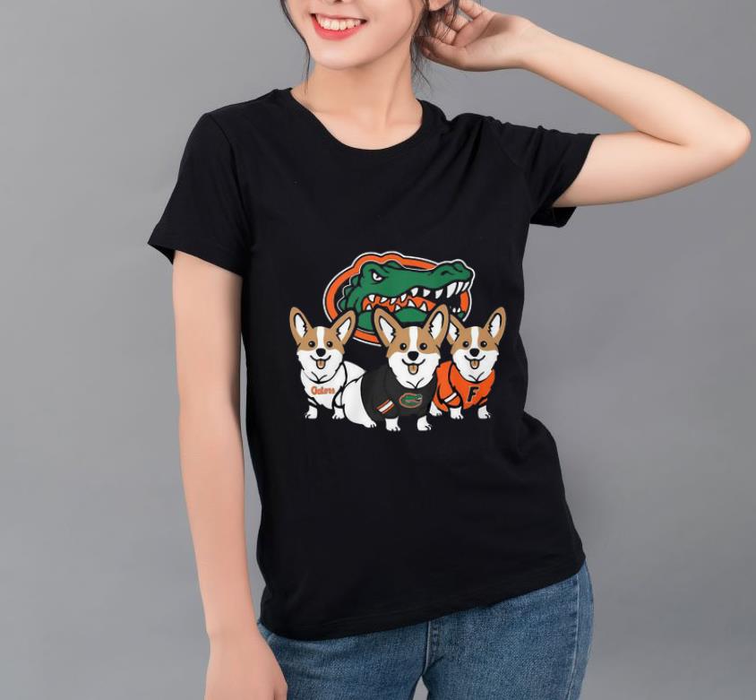 Beautiful Florida Gators Corgi shirt