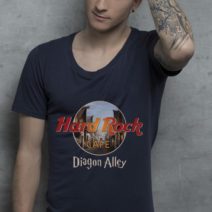 Beautiful Hard Rock Cafe DIagon Alley shirt