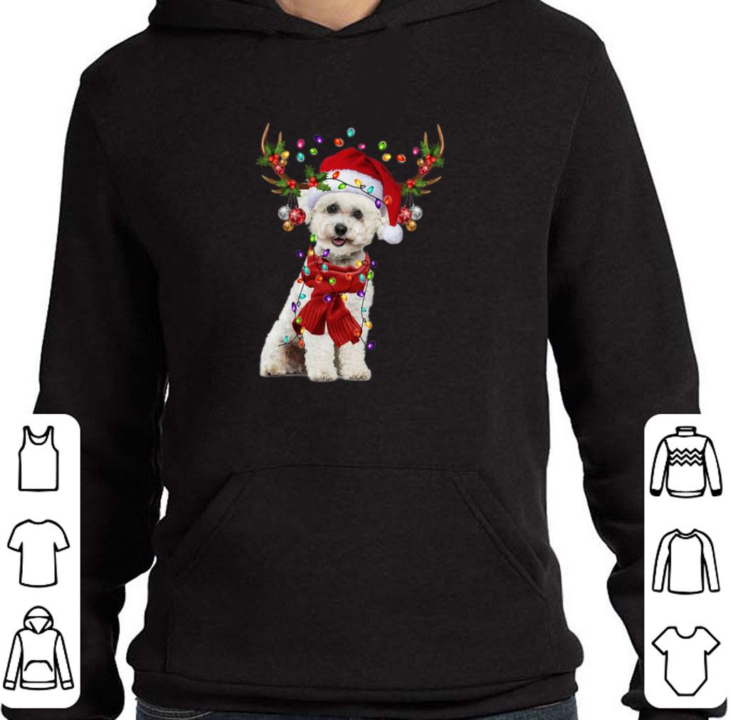 Bichon Frise Reindeer Christmas shirt