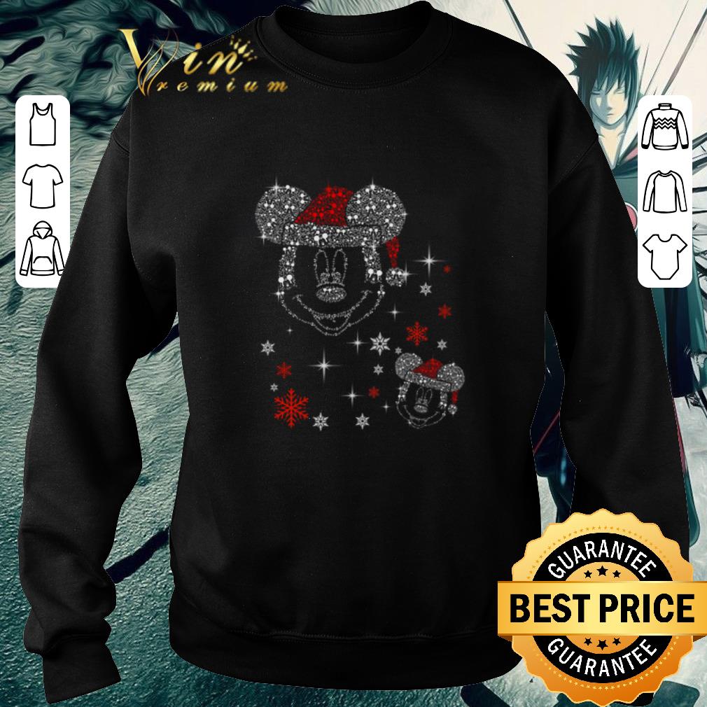 Funny Diamond Mickey head Christmas shirt