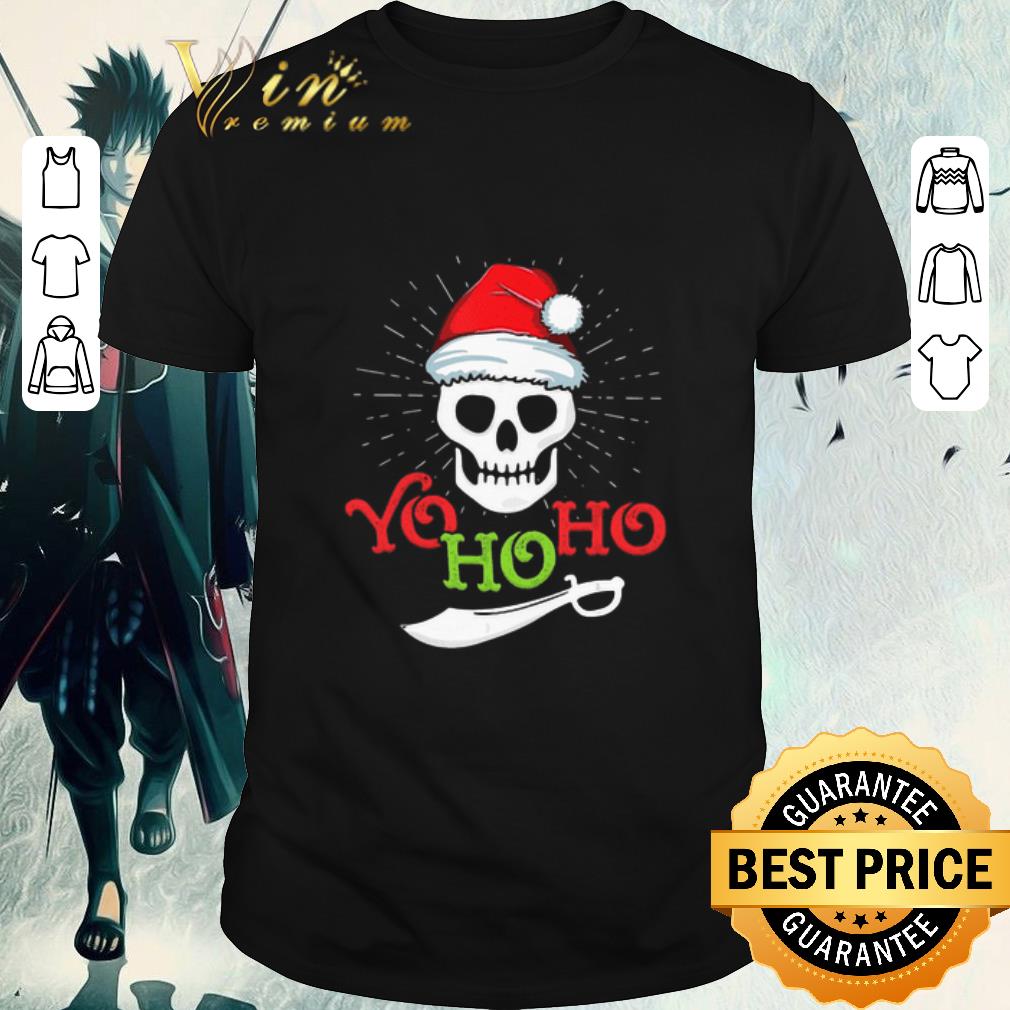 Funny Skull Yo Ho Ho Pirate Boat Cruise Christmas shirt Funny Skull Yo Ho Ho Pirate Boat Cruise Christmas shirt 1