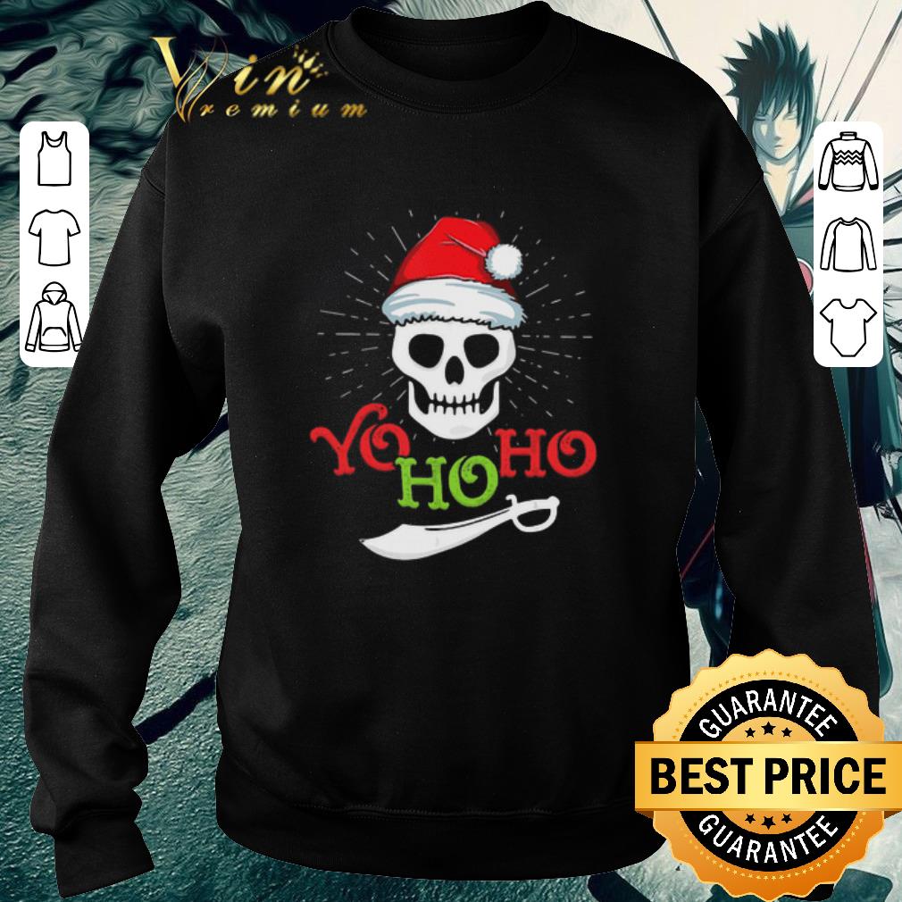 Funny Skull Yo Ho Ho Pirate Boat Cruise Christmas shirt 5 Funny Skull Yo Ho Ho Pirate Boat Cruise Christmas shirt