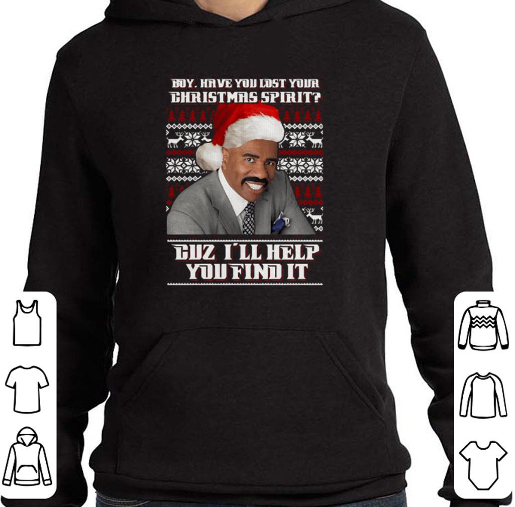 Funny Steve Harvey Boy have you lost your Christmas spirit duz I'll help you find it shirt 5 Funny Steve Harvey Boy have you lost your Christmas spirit duz I'll help you find it shirt