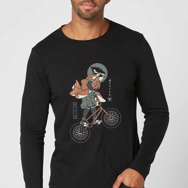 Great Bmx Racing Biker Samurai shirt