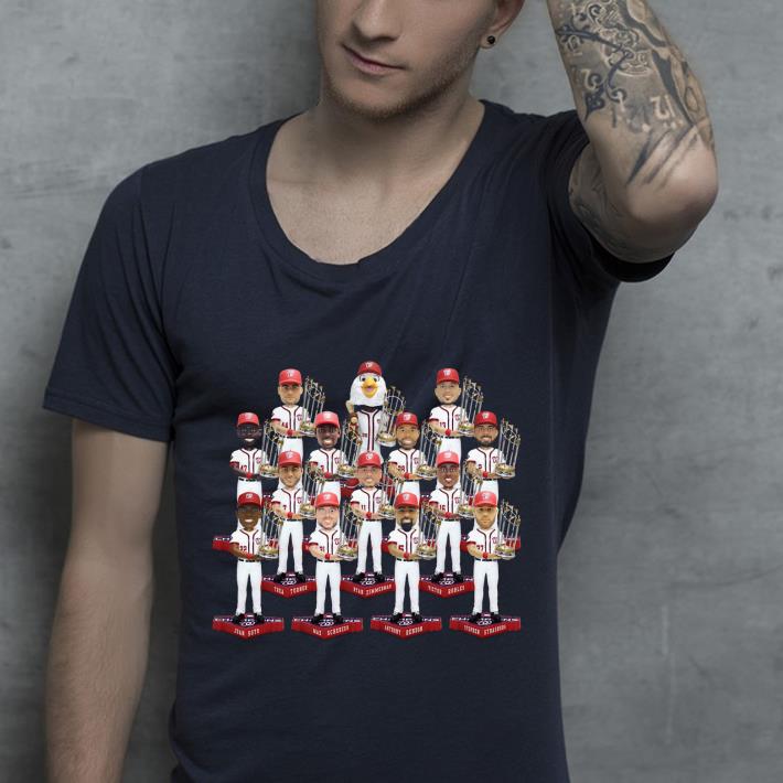Great Champs Bobbleheads Washington Nationals World Series shirt