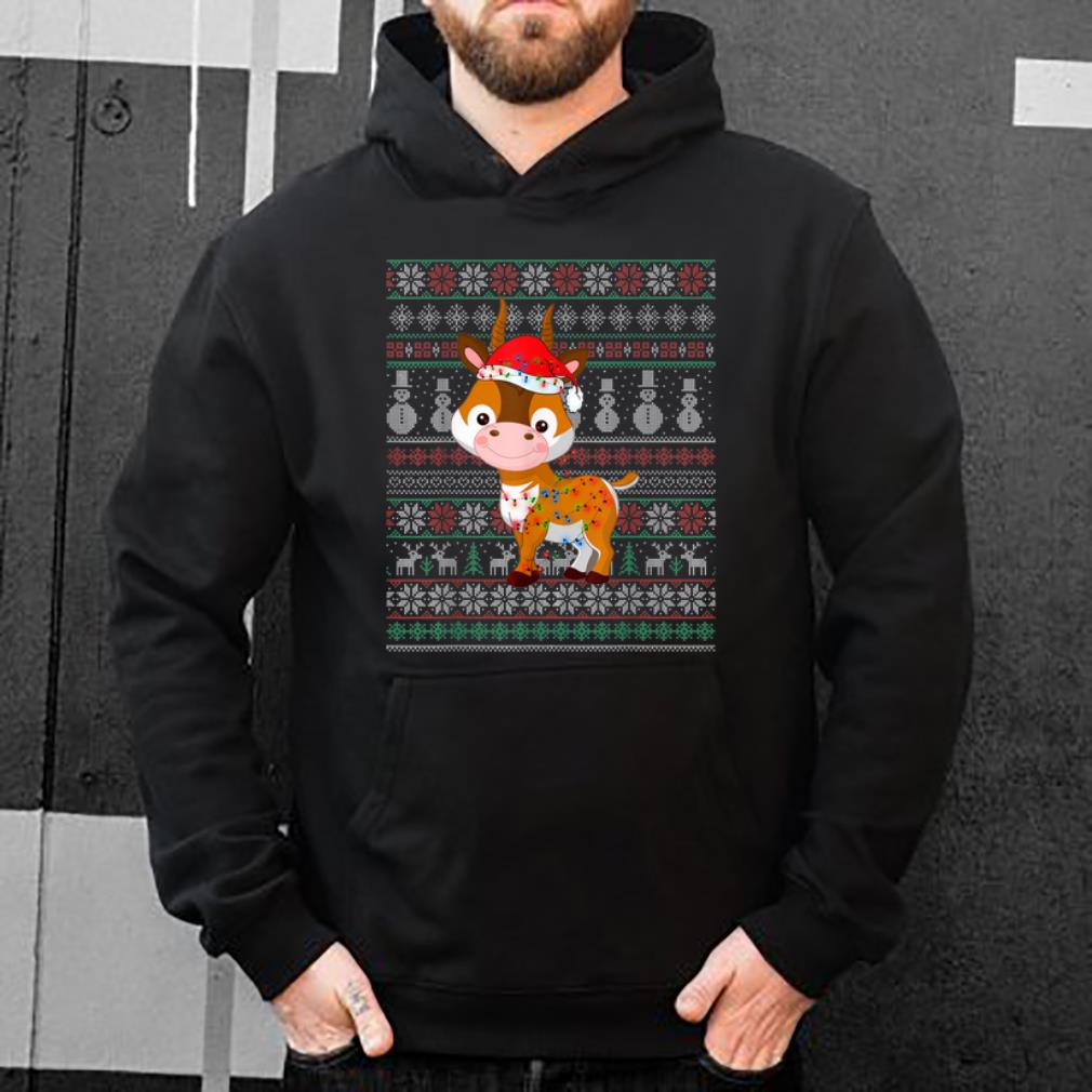 Hot Antelope Ugly Christmas Sweater Xmas Gift Antelope Lovers shirt