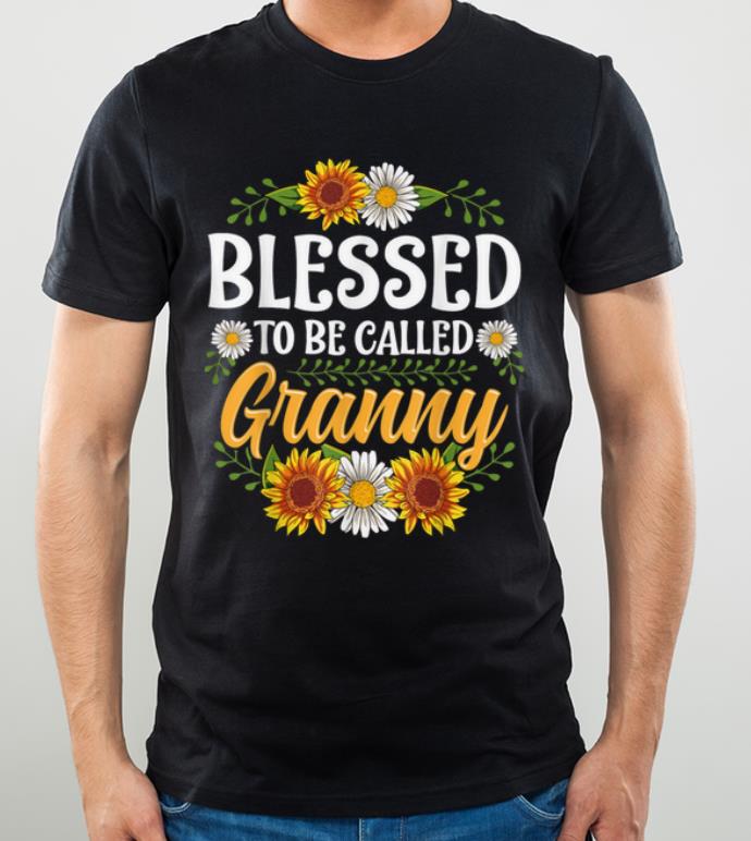 Hot Blessed To Be Called Granny Christmas Thanksgiving shirt