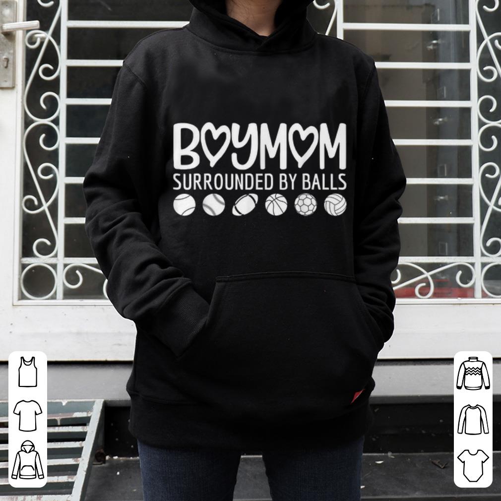 Hot Boymom surrounded by balls shirt