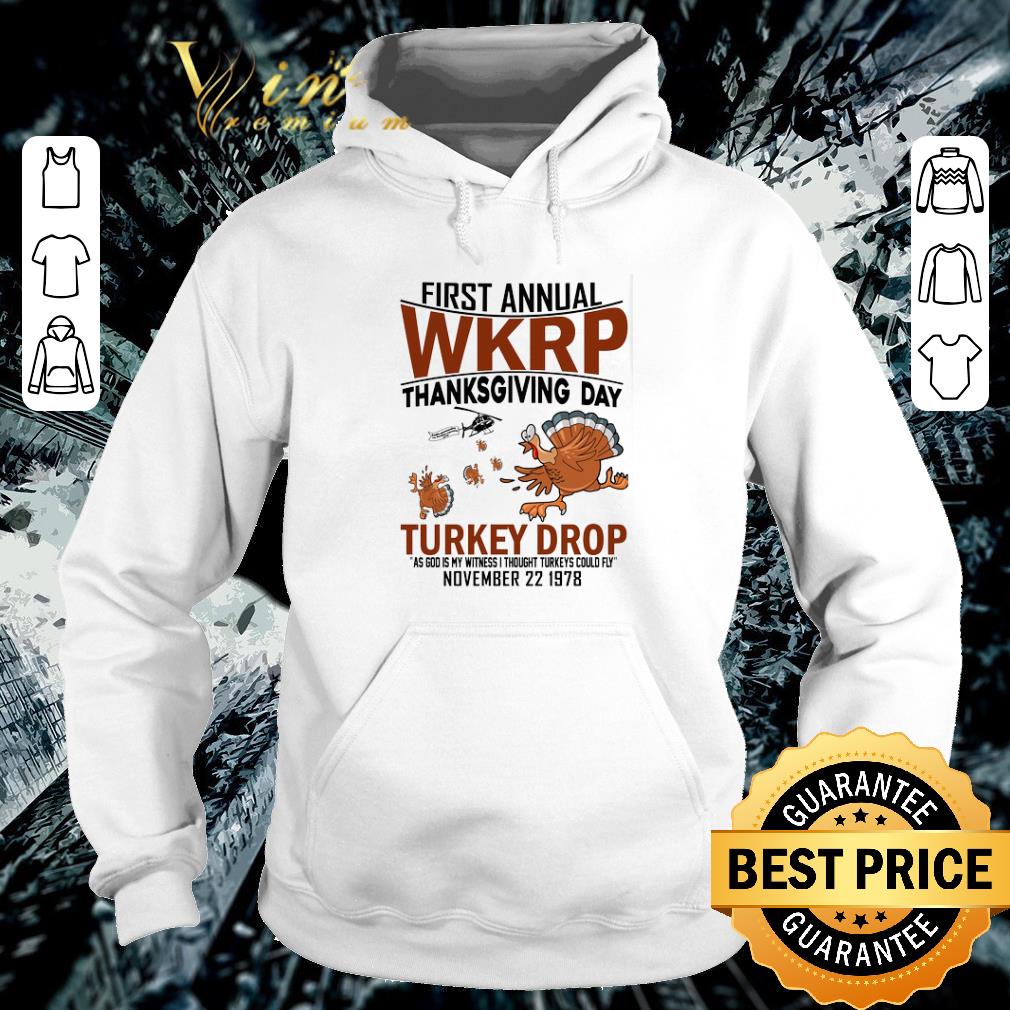 Hot Chickens first annual wkrp thanksgiving day Turkey drop as god shirt 5 Hot Chickens first annual wkrp thanksgiving day Turkey drop as god shirt