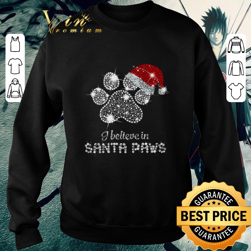 Hot Diamond i believe in santa paws Christmas shirt 5 Hot Diamond i believe in santa paws Christmas shirt