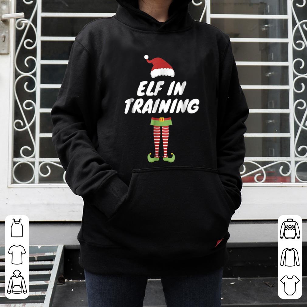 Hot Elf In Training, Christmas Elves Family Gift shirt