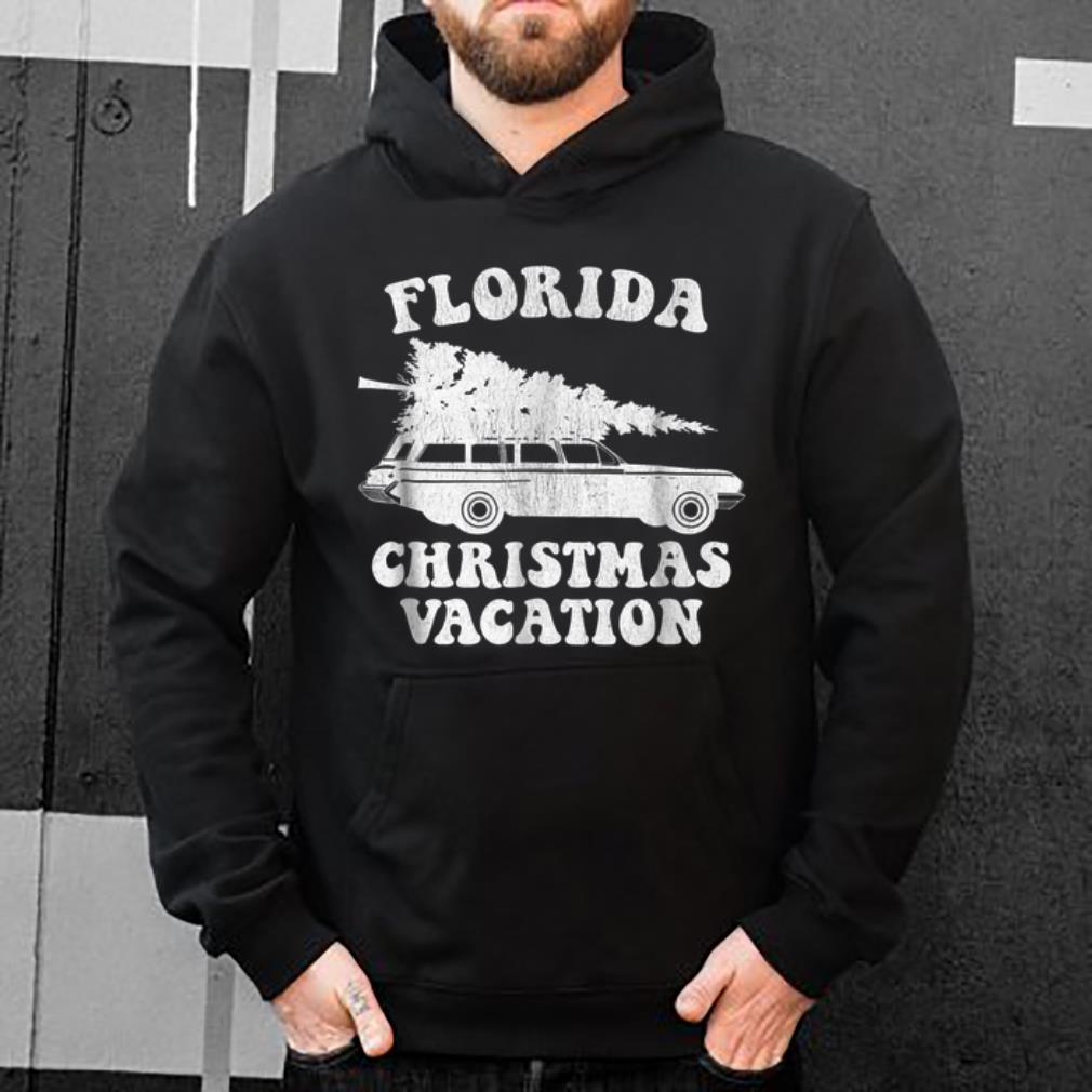 Hot Florida Christmas Family Vacation Gift Tee shirt