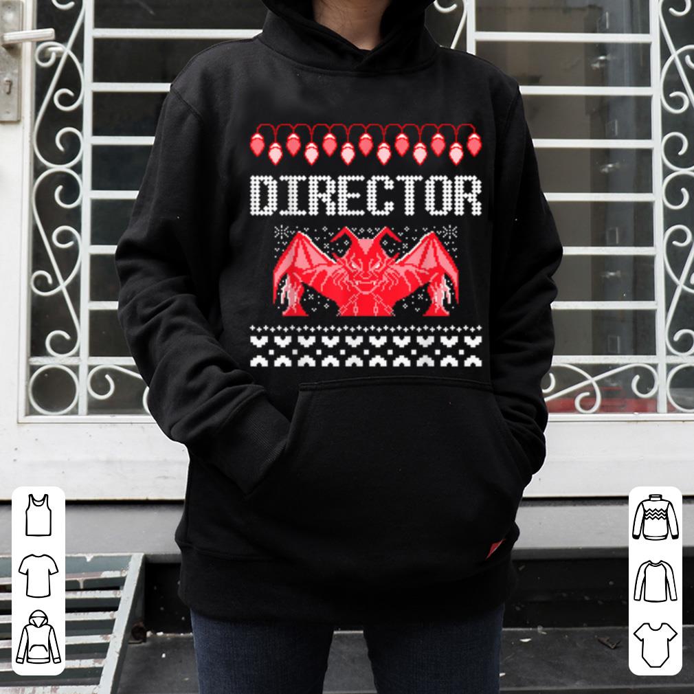 Hot Funny Devil Director Ugly Christmas Chief Sweater Xmas Party shirt