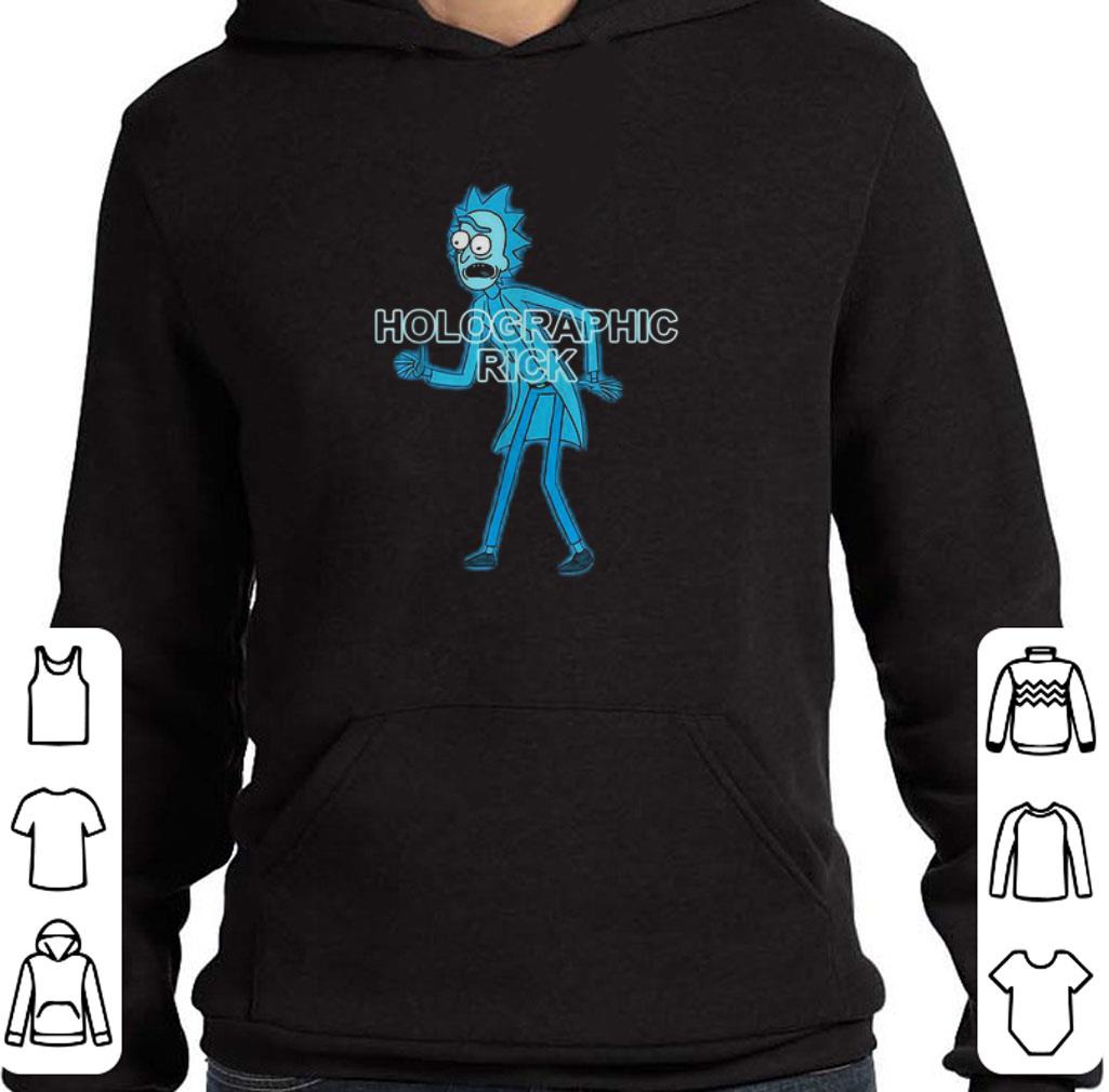 Hot Rick and Morty Holographic Rick shirt