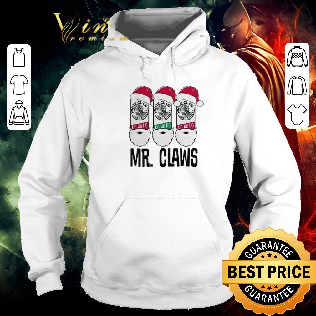 Hot Santa Mr. Claws White Claw ho ho ho shirt