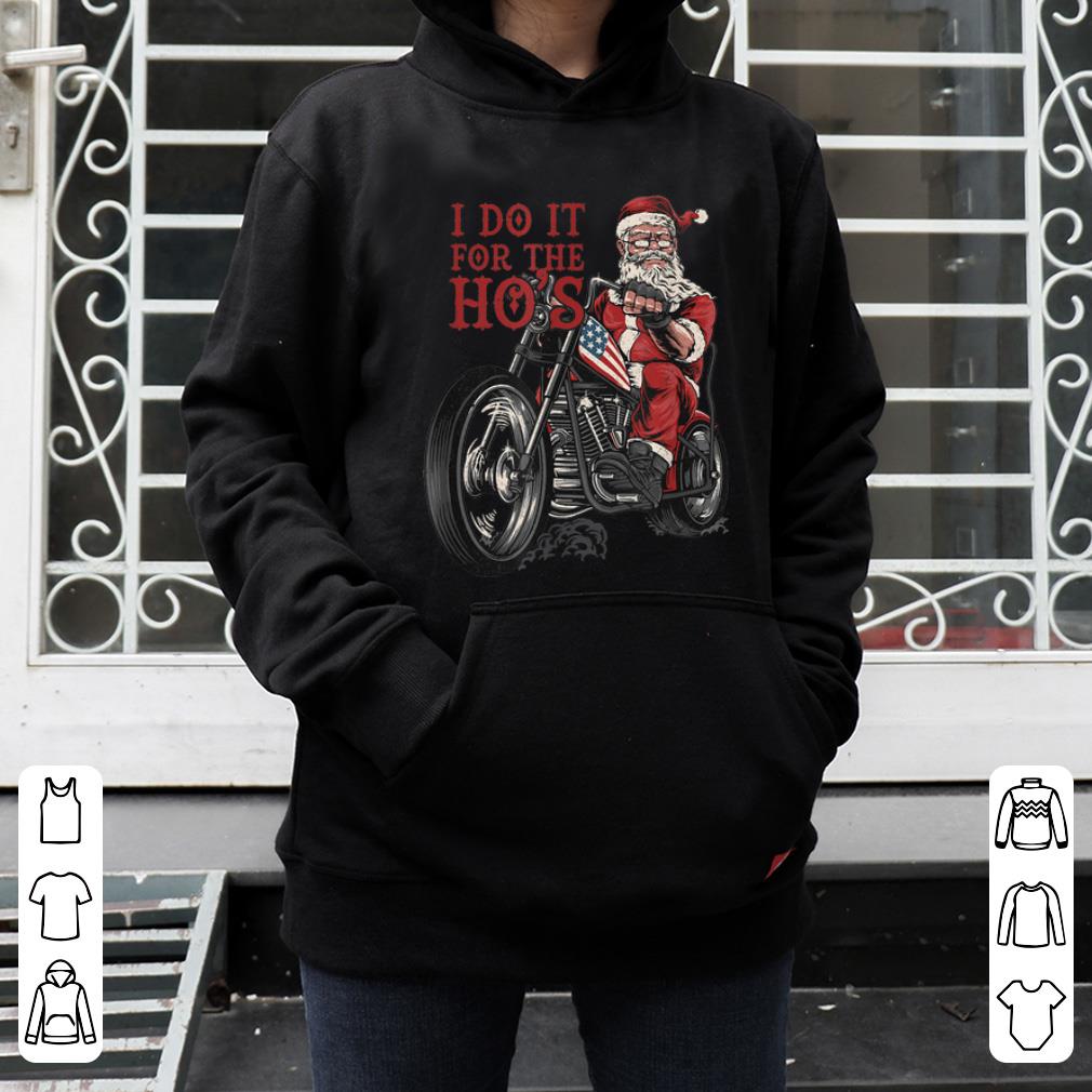 Hot Santa does it for the ho's shirt