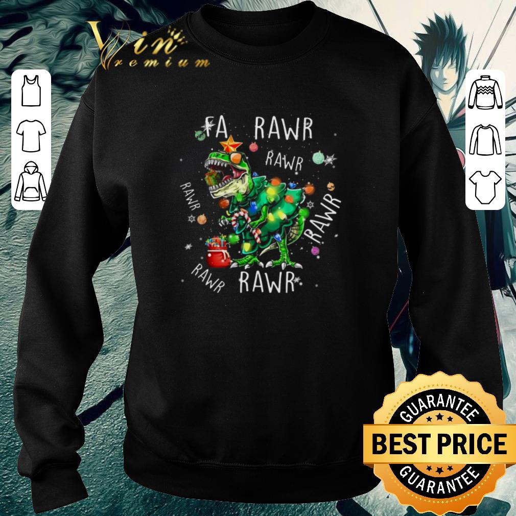 Hot T-Rex Dinosaur Fa Rawr Rawr Christmas shirt 5 Hot T-Rex Dinosaur Fa Rawr Rawr Christmas shirt