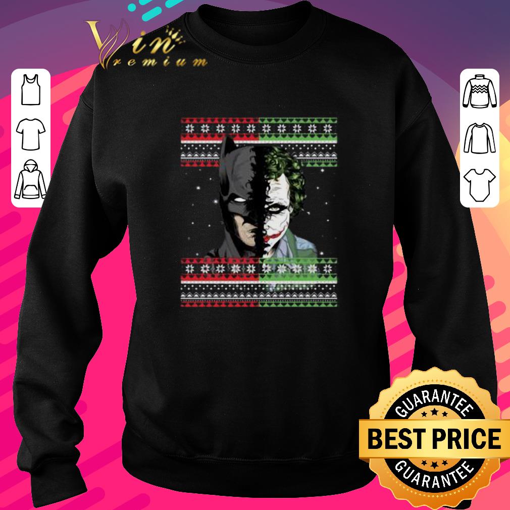 Nice Batman Joker ugly Christmas shirt 5 Nice Batman Joker ugly Christmas shirt