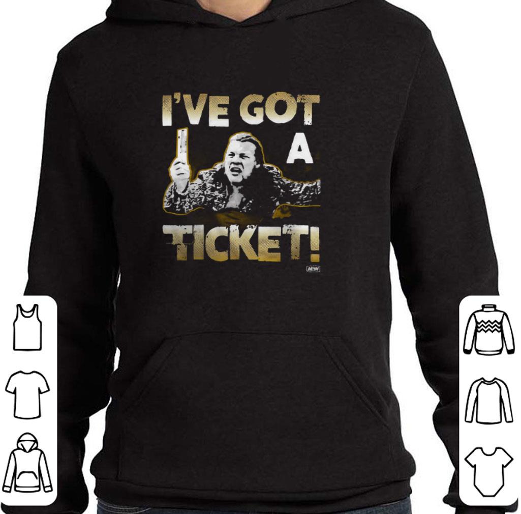 Nice Chris Jericho I've got a ticket shirt
