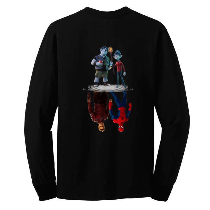 Nice Disney Onward reflection water mirror Star Lord and Spiderman shirt 5 Nice Disney Onward reflection water mirror Star Lord and Spiderman shirt