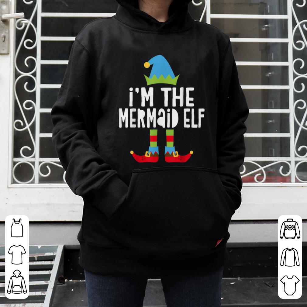Nice I'm The Mermaid Elf Matching Christmas Costume shirt