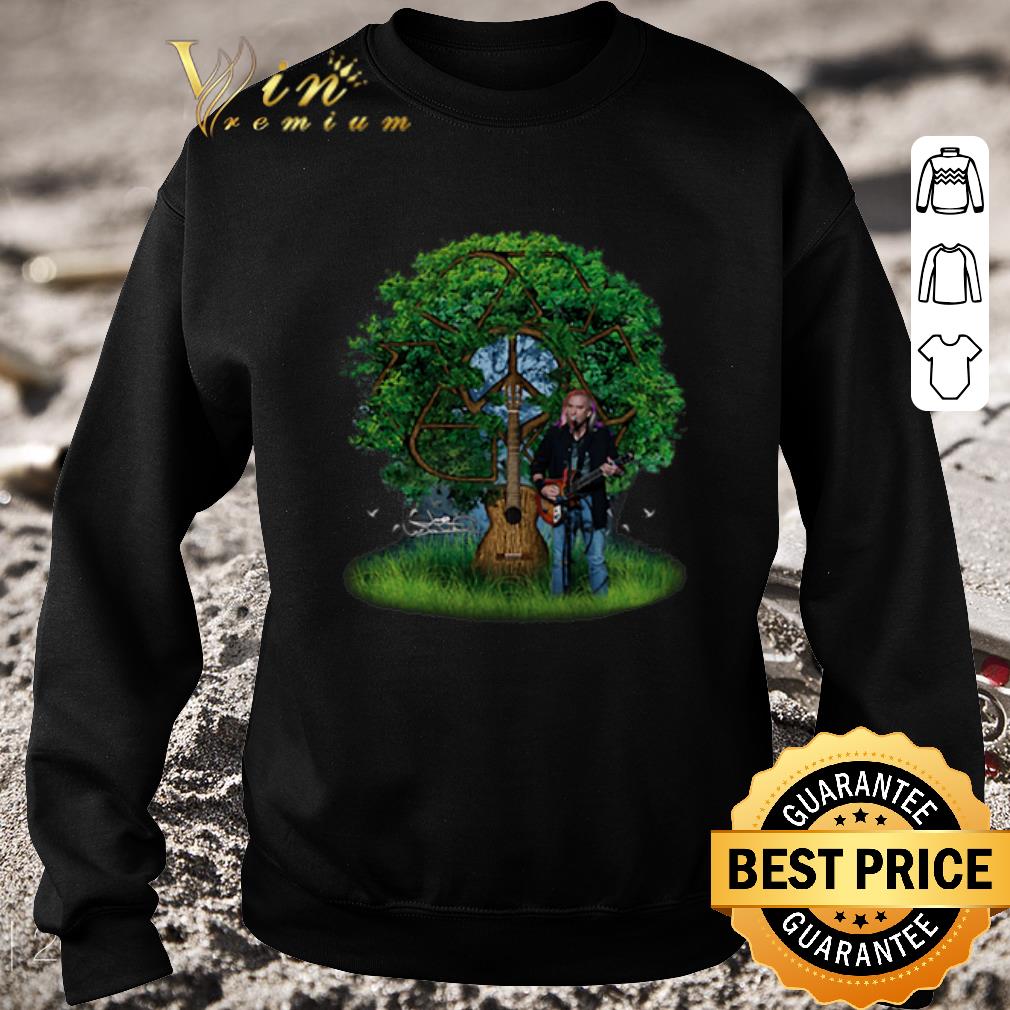 Nice Joe Walsh guitarist tree signature shirt