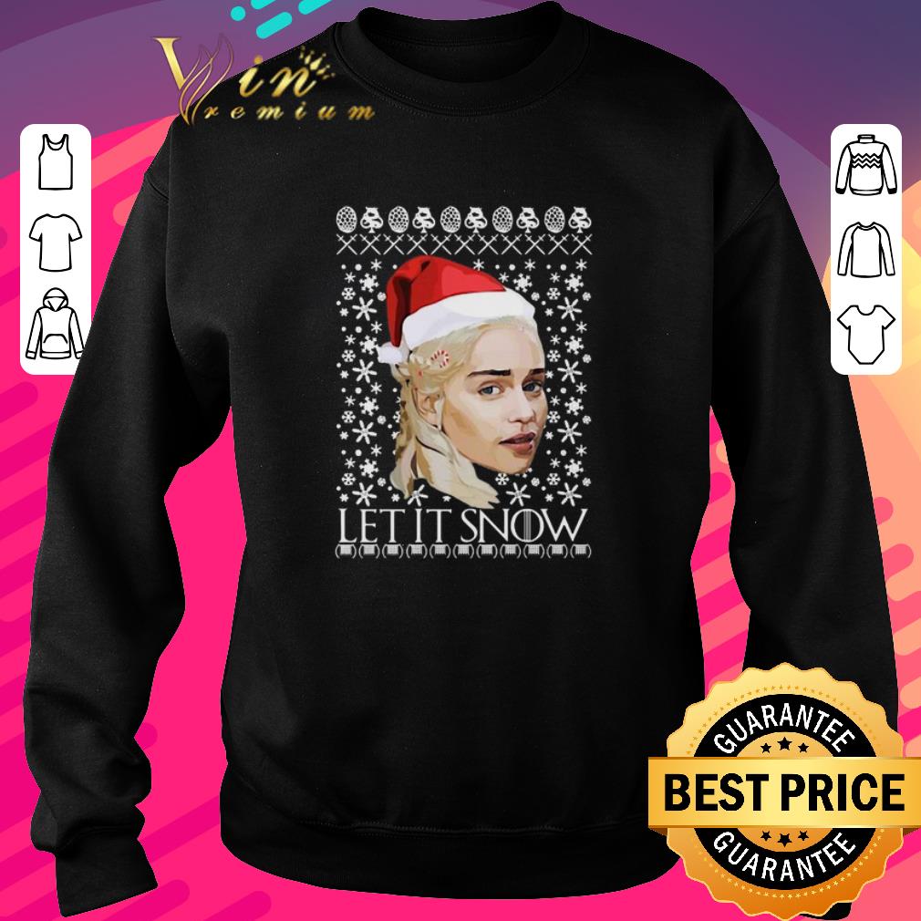Nice Khaleesi Daenerys Let It Snow Christmas shirt 5 Nice Khaleesi Daenerys Let It Snow Christmas shirt