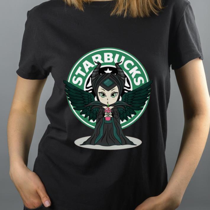 Nice Maleficent Starbucks Logo shirt