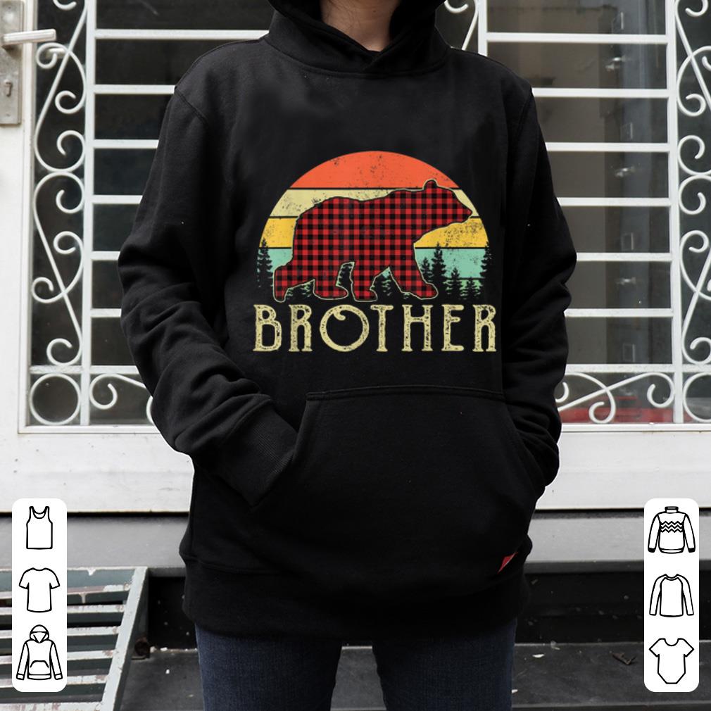 Official Buffalo Plaid Brother Bear Gifts Christmas Day shirt