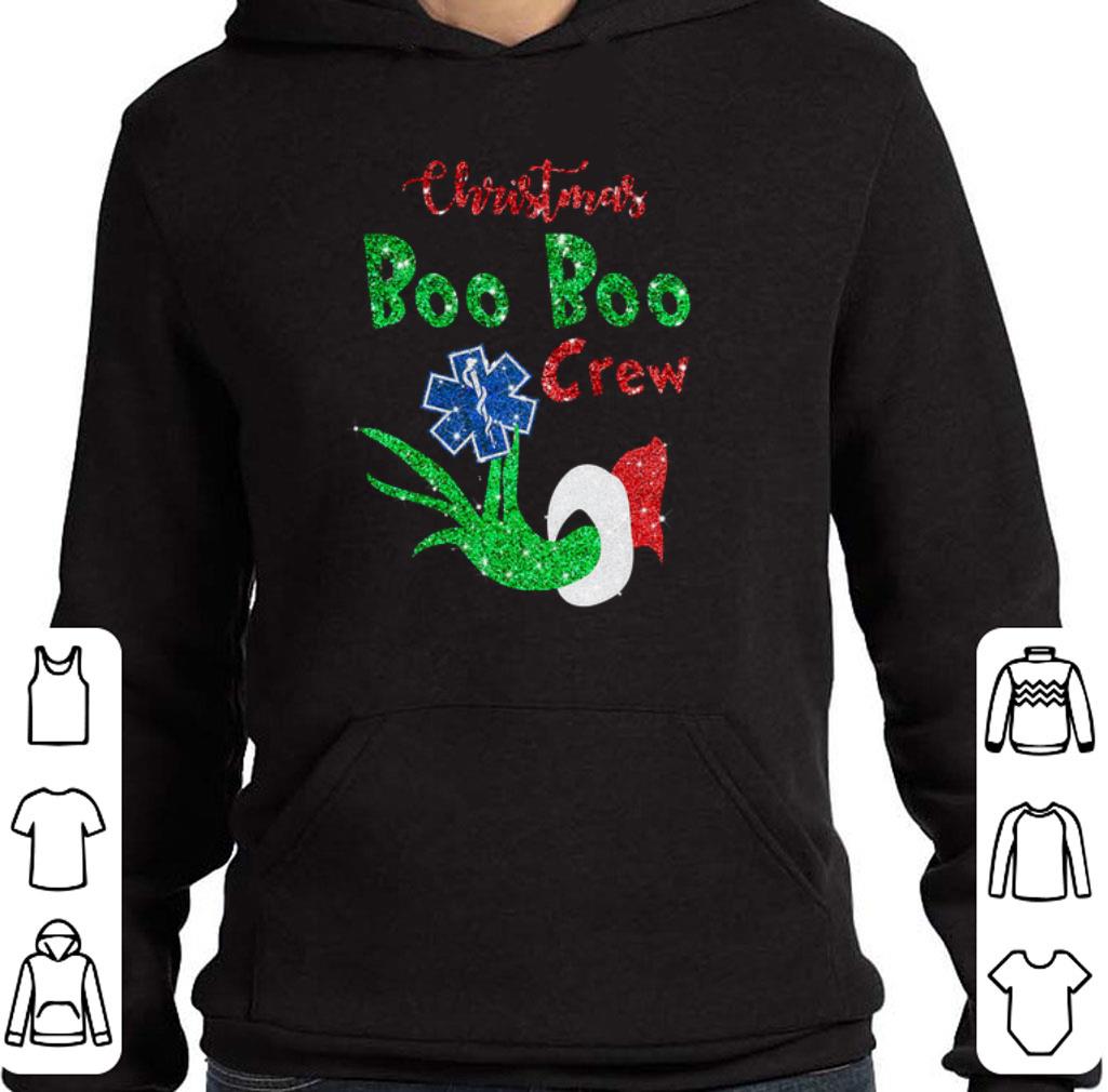 Official Christmas Boo Boo Crew EMS Star of Life Grinch shirt