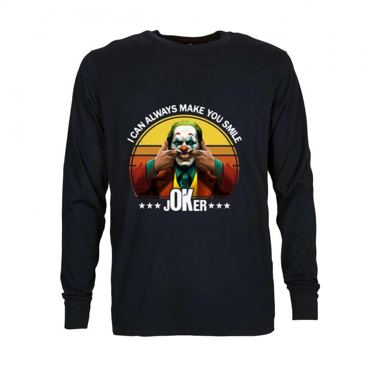 Official I can always make you smile Joker Retro shirt