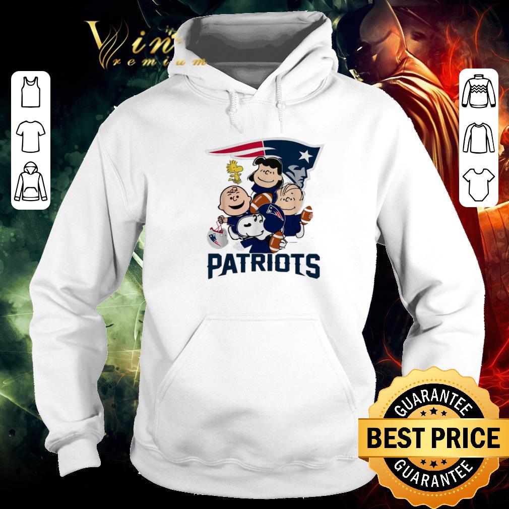 Official Peanuts characters New England Patriots Snoopy Charlie Brown shirt