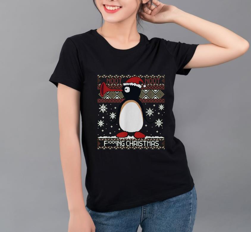 Official Penguin noot noot fucking Christmas ugly shirt