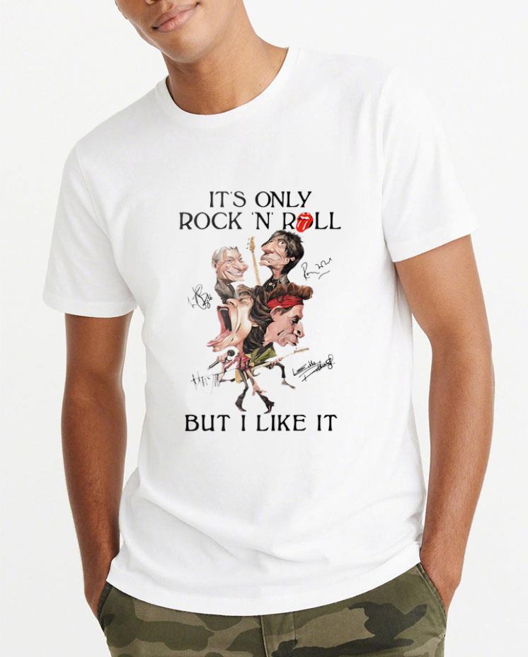 Official Rolling Stones It’s only rock ‘n’ roll but i like it signature shirt