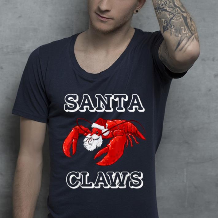 Official Santa Claws Christmas gift for Women Men shirt