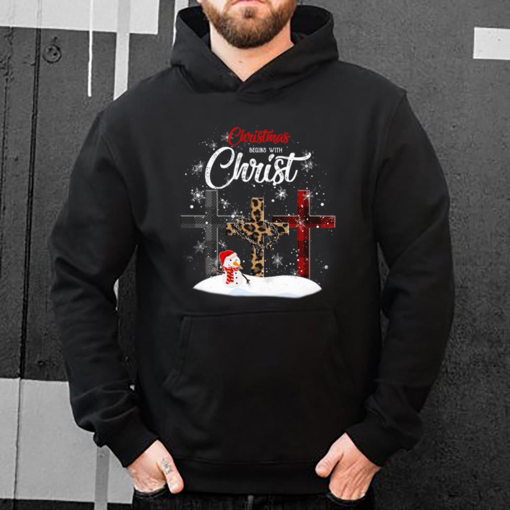 Original Christmas Begins With Christ Merry Xmas shirt