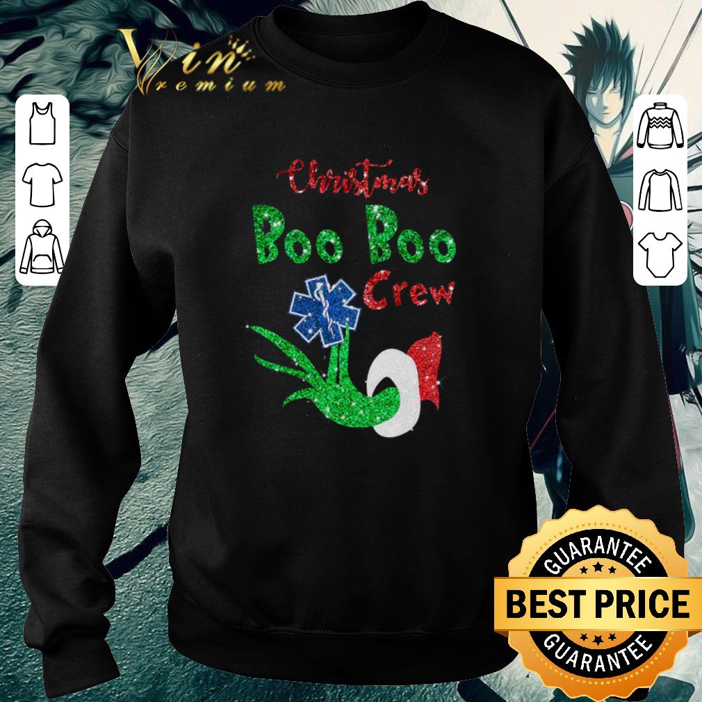 Original Christmas Boo Boo Crew EMS Star of Life Grinch shirt